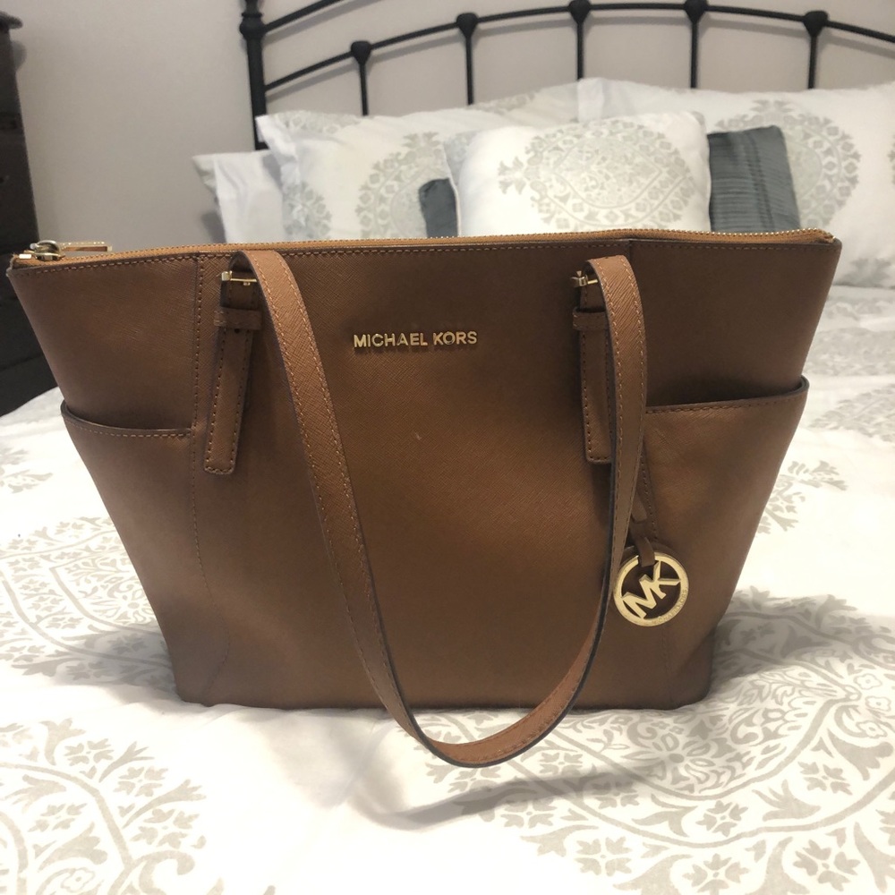 Michael Kors Leather Tote Bag